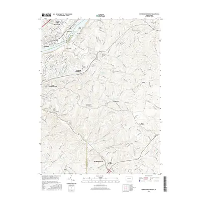 2016 Map of New Kensington East, 2016 Print