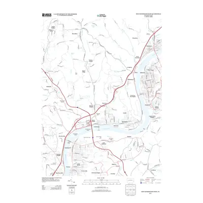 2013 Map of New Kensington West, 2013 Print