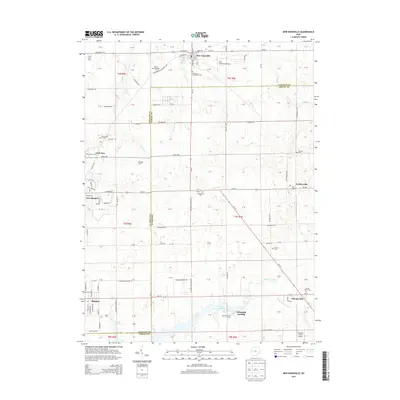 2013 Map of New Knoxville, 2013 Print