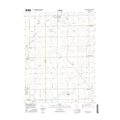 2016 Map of New Knoxville, 2016 Print