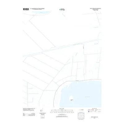 2013 Map of New Lake SE, 2013 Print