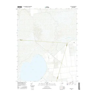 2016 Map of New Lake, 2016 Print