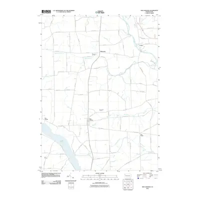 2010 Map of New Lebanon, 2010 Print