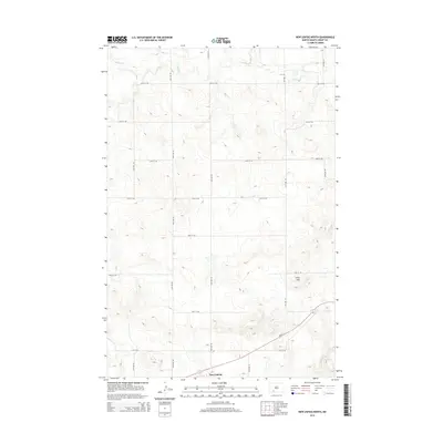 2014 Map of New Leipzig North, 2014 Print