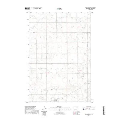 2020 Map of New Leipzig North, 2020 Print