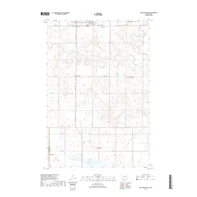2018 Map of New Leipzig South, 2018 Print
