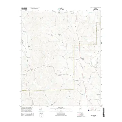 2014 Map of New Lexington, 2014 Print