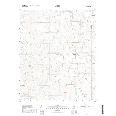 2018 Map of New Lexington, 2018 Print