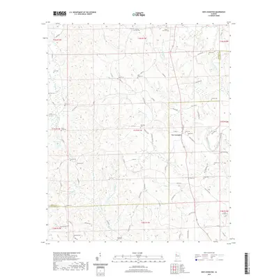 2020 Map of New Lexington, 2020 Print