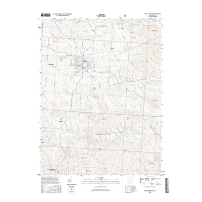 2016 Map of New Lexington, 2016 Print