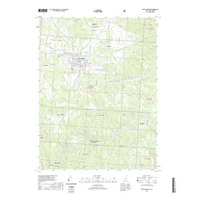 2019 Map of New Lexington, 2019 Print