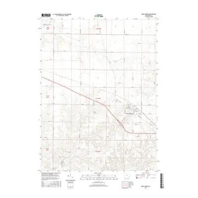 2015 Map of New London, 2015 Print