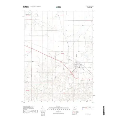 2018 Map of New London, 2018 Print