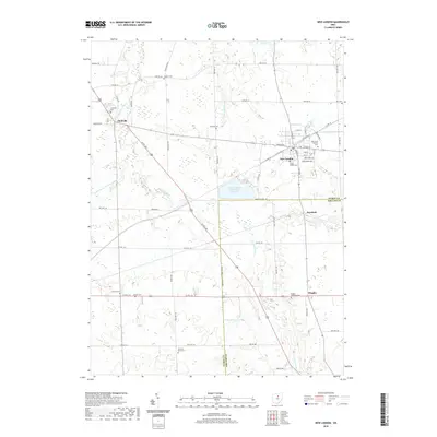 2019 Map of New London, 2019 Print