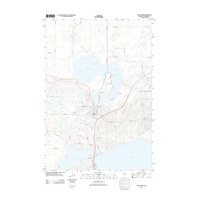 2013 Map of New London, 2013 Print