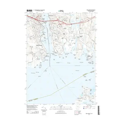 2015 Map of New London, 2015 Print