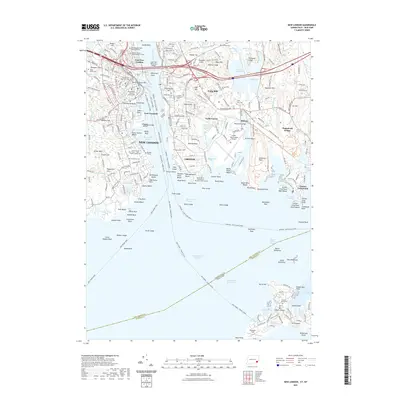 2021 Map of New London, 2021 Print