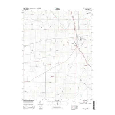 2014 Map of New London, 2014 Print