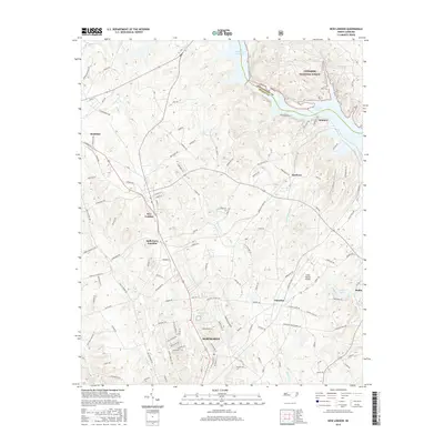 2016 Map of New London, 2016 Print