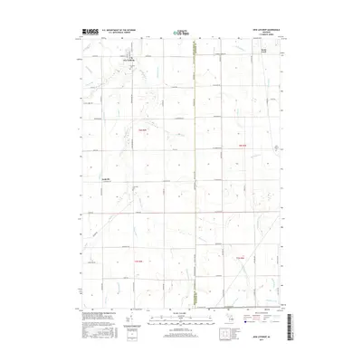 2017 Map of New Lothrop, 2017 Print