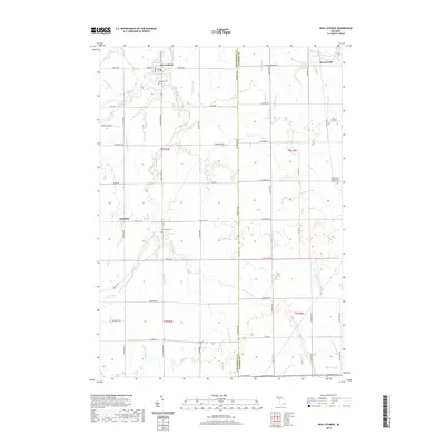2019 Map of New Lothrop, 2019 Print