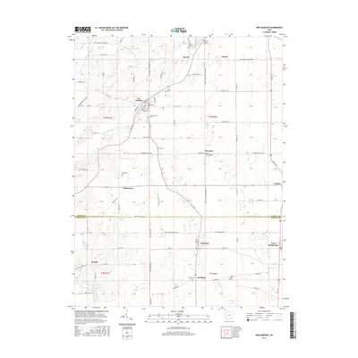 2016 Map of New Madison, 2016 Print
