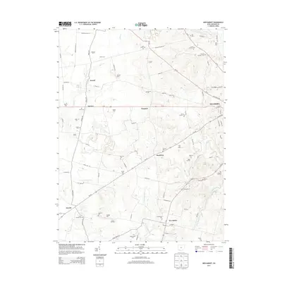 2013 Map of New Market, 2013 Print