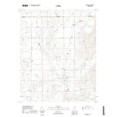 2018 Map of New Market, 2018 Print