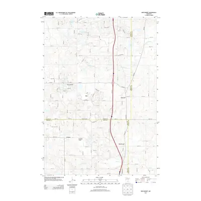 2013 Map of New Market, 2013 Print