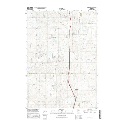 2016 Map of New Market, 2016 Print