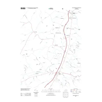 2013 Map of New Market, 2013 Print