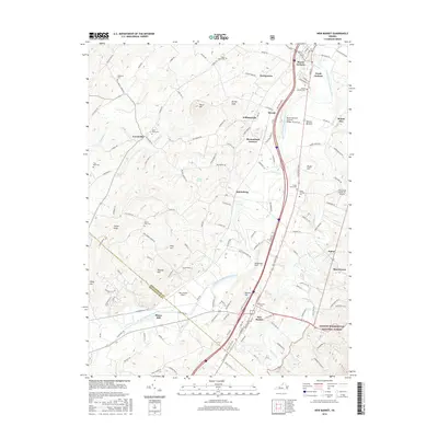 2016 Map of New Market, 2016 Print