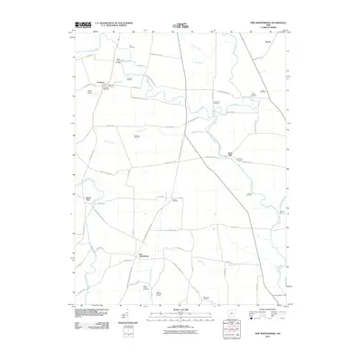 2010 Map of New Martinsburg, 2010 Print