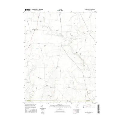 2016 Map of New Martinsburg, 2016 Print