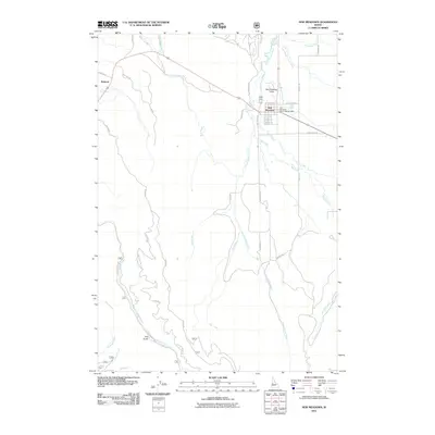 2011 Map of New Meadows, 2011 Print