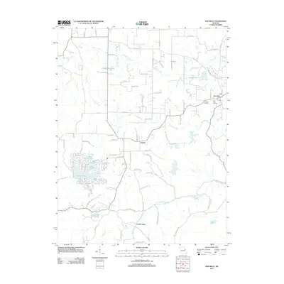 2012 Map of New Melle, 2012 Print