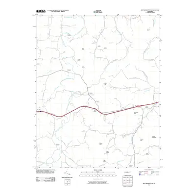2010 Map of New Middleton, 2010 Print