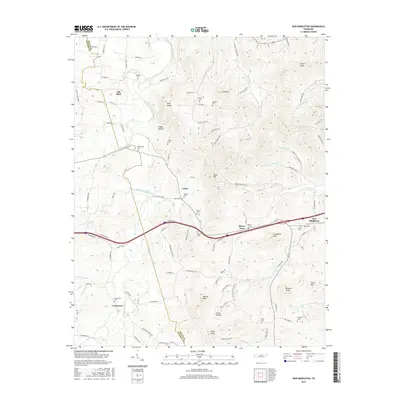 2016 Map of New Middleton, 2016 Print