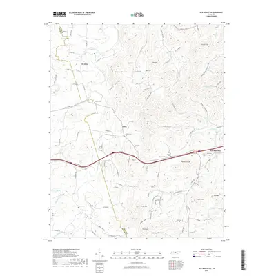 2019 Map of New Middleton, 2019 Print