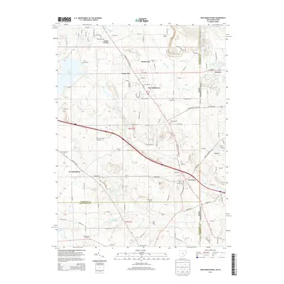 2013 Map of New Middletown, 2013 Print