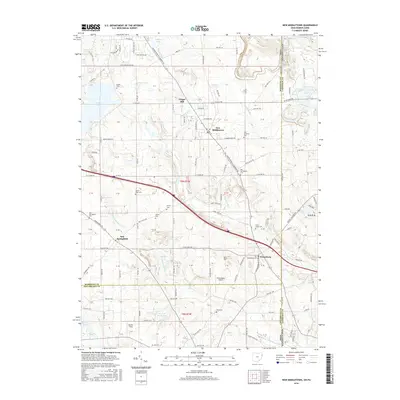 2016 Map of New Middletown, 2016 Print