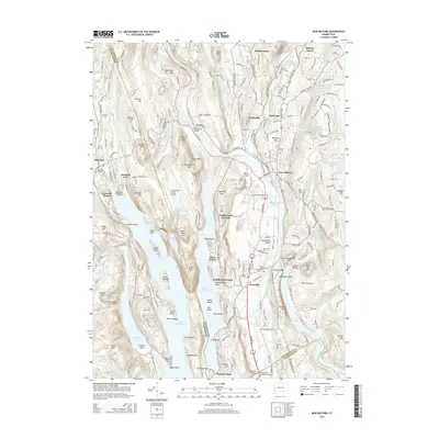 2015 Map of New Milford, 2015 Print