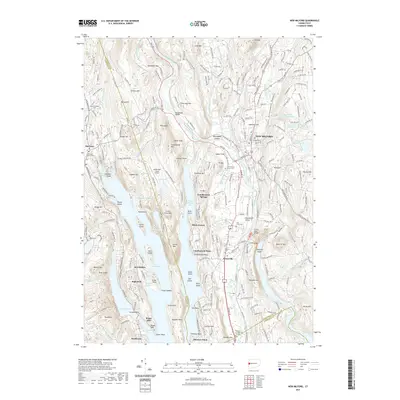 2021 Map of New Milford, 2021 Print