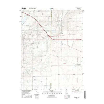 2016 Map of New Paris, 2016 Print