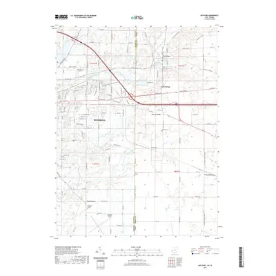 2019 Map of New Paris, 2019 Print