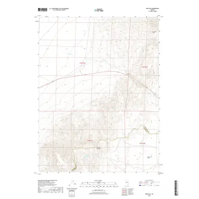 2018 Map of New Pass, 2018 Print