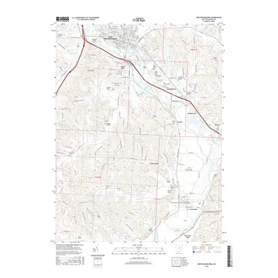 2016 Map of New Philadelphia, 2016 Print