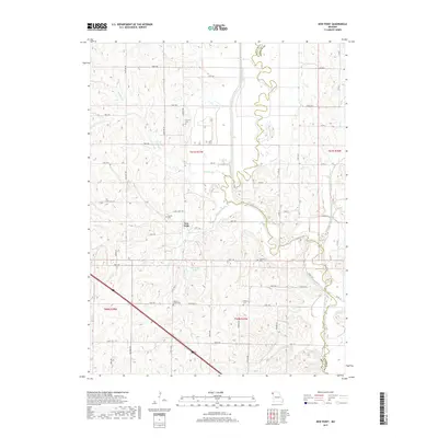 2017 Map of New Point, 2017 Print