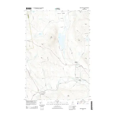2014 Map of New Portland, 2014 Print