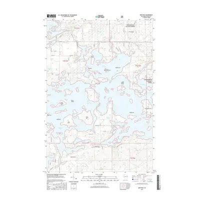 2015 Map of New Post, 2015 Print
